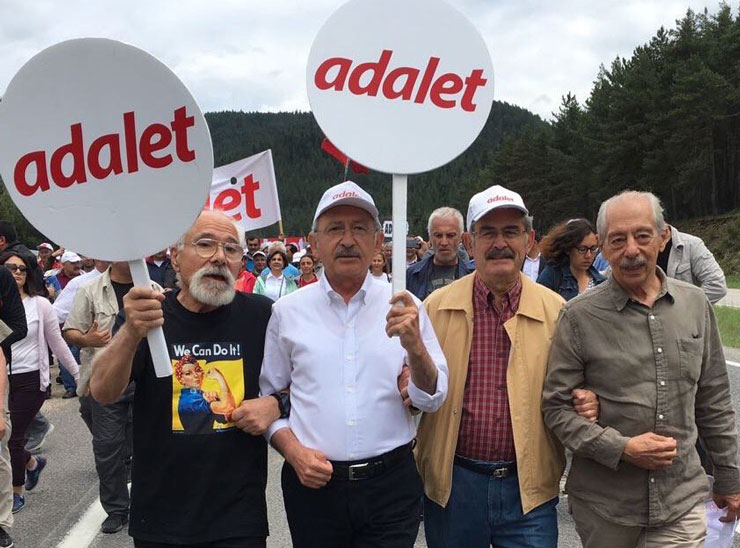 ADALET YÜRÜYÜŞÜ İTALYAN BASININDA,”KILIÇDAROĞLU DEMİR GİBİ..”