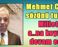 “MİLLETİN A..NA KOYACAĞIZ DİYEN MEHMET CENGİZ AK KUYU’YA ORTAK OLUYOR