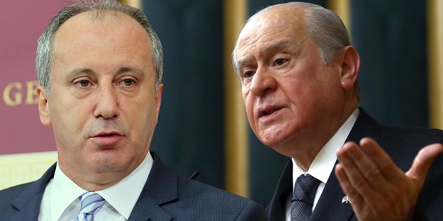 BAHÇELİ’DEN MUHARREM İNCE YORUMU;MHP’YE EN YÜKSEK HUSUMETİ BESLEYEN BİR ŞAHIS