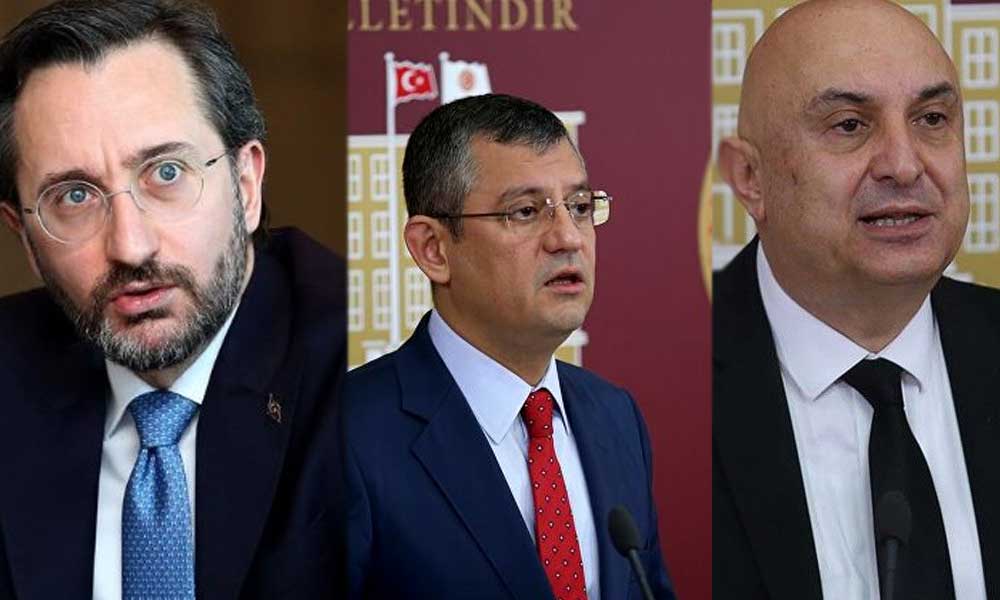 FAHRETTİN ALTUN ŞİKAYET ETTİ;CHP’Lİ ÖZEL VE ÖZKOÇ’A SORUŞTURMA BAŞLATILDI