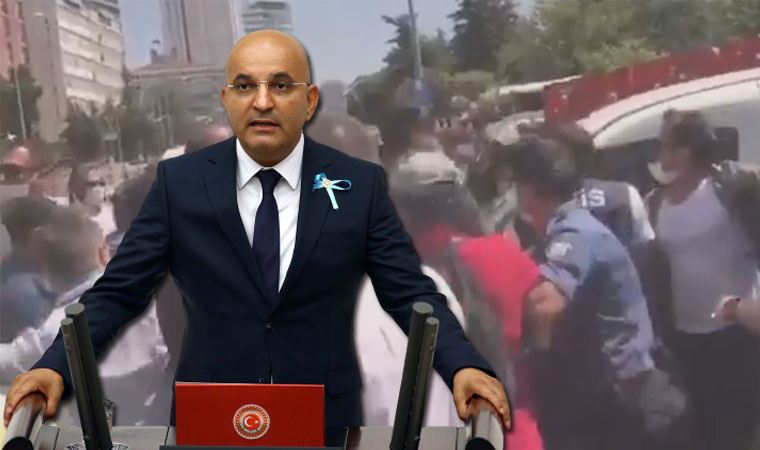 CHP’Lİ VEKİLLERE POLİS SALDIRISI;KÜFÜR VE ŞİDDET