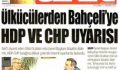 YANDAŞ MEDYADA MHP AŞKI;HANİ PARALELDİ?