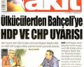 YANDAŞ MEDYADA MHP AŞKI;HANİ PARALELDİ?