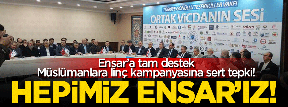 DOĞRU SÖZE NE DENİR? AKİT MANŞETİ,HEPİMİZ ENSARIZ