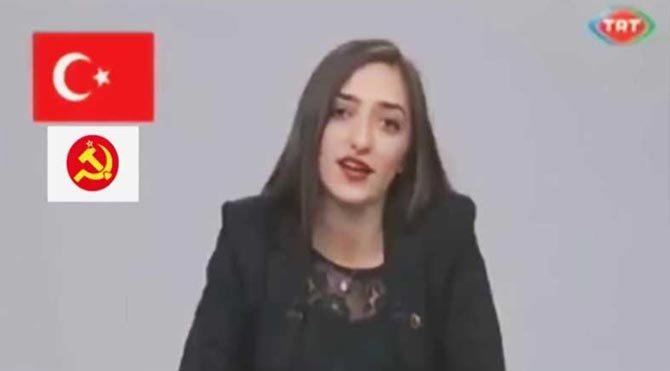 TRT’DE KOMÜNİST PARTİ GOLÜ;”ÜLKEMİZ SEÇİMLERE BİR DELİYLE GİRİYOR”