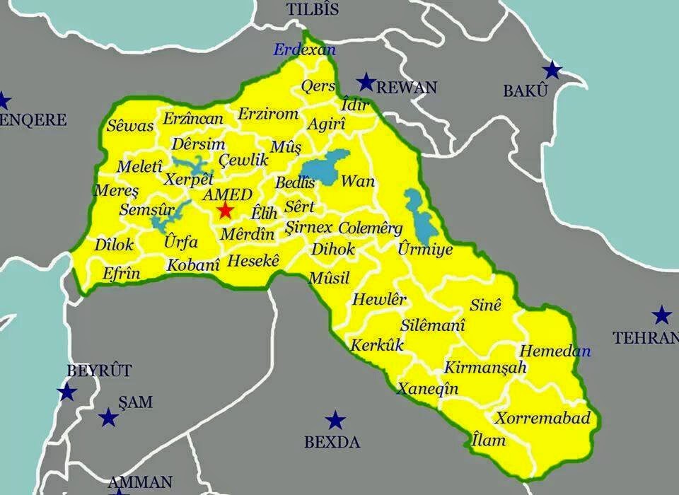 YAKLAŞAN TEHDİT;SURİYE DAĞILIRSA KÜRDİSTAN KURULUR