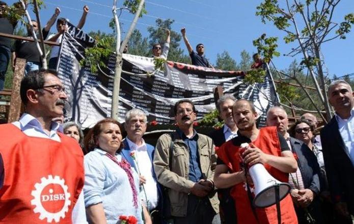 İŞÇİLER MADENİ İŞGAL ETTİ,YUMRUKLAR KONUŞTU