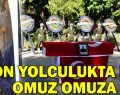 ŞEHİTİ OMUZ OMUZA ÇARPIŞTIĞI YARALI SİLAH ARKADAŞLARI UĞURLADI