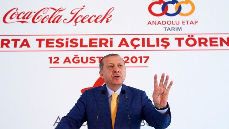 ERDOĞAN COCA COLA TESİSİ AÇTI,MEYVE SUYU FABRİKASI DİYEN AK TROLLER ALAY KONUSU..