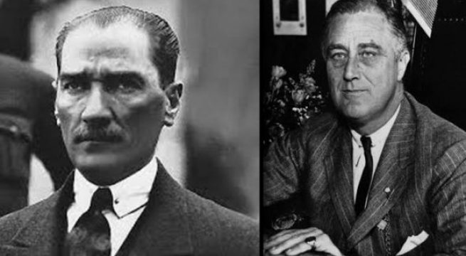 BAZI ADAMLAR BU YÜZDEN BÜYÜK;ROOSEVELT’İN ATATÜRK’E MEKTUBU