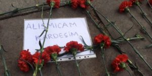 TERÖRLE YAŞAMAYA ALIŞMAYA VATANDAŞ TEPKİSİ,”ALIŞMAYACAĞIM KARDEŞİM”