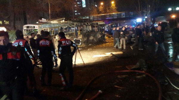 ANKARA BOMBALAMASININ İLK AÇIKLAMASI,27 ÖLÜ 75 YARALI