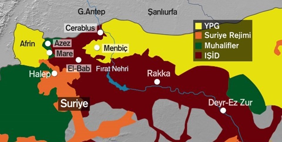 İSRAİL İSTİHBARAT KANALI,YPG TÜRK ORDUSUYLA ÇARPIŞACAK