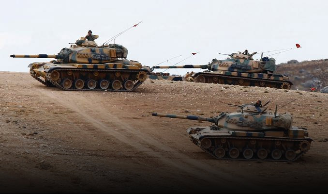CERABLUS’TA YPG TANKLARIMIZA ROKETLE SALDIRDI,ŞEHİT VE YARALILAR